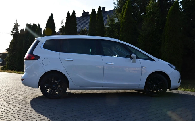 Opel Zafira cena 42900 przebieg: 161000, rok produkcji 2012 z Jedlicze małe 742